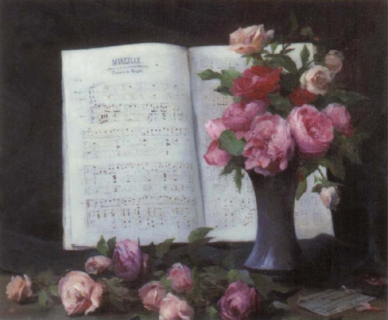 Charles Schreiber Rose Nocturne oil painting picture